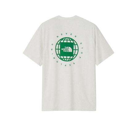 THE NORTH FACE ショートスリーブジオスクエアロゴティー