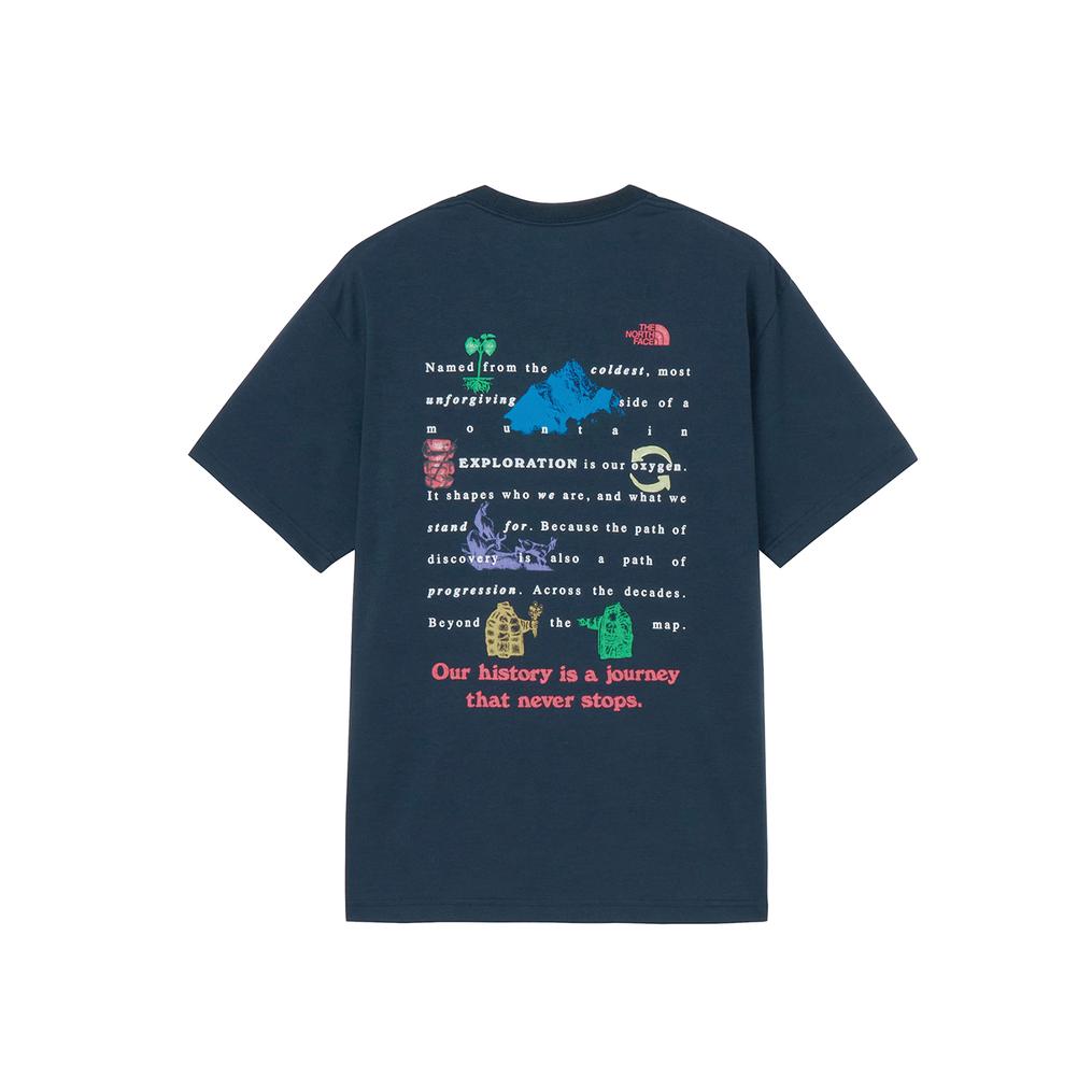  THE NORTH FACE THE NORTH FACE M's S/S Journey History Tee画像1