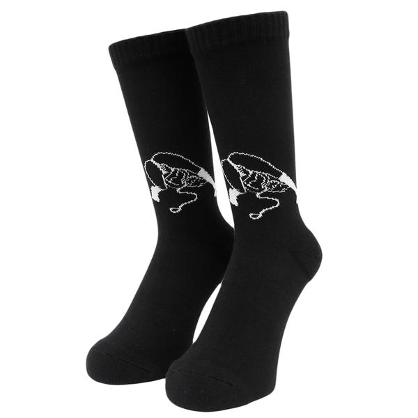 WHIMSY ミント ソックス ブラック F