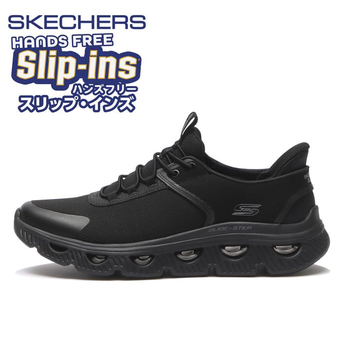 �y���������z �ySKECHERS�z �X�P�b�`���[�Y BOBS SPORT ARC WAVES �{�u�X �X�|�[�c_�A�[�N�E�F�[�u�X 118425 BBK 29cm