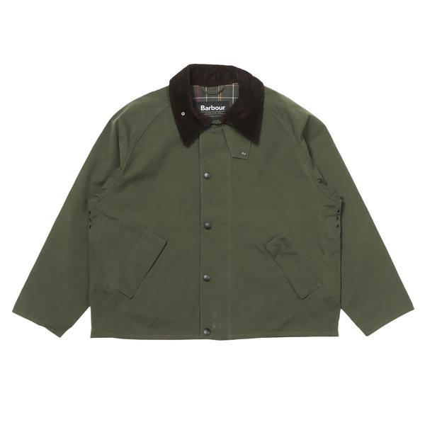 Barbour トランスポート ピーチスキン カーキ 40