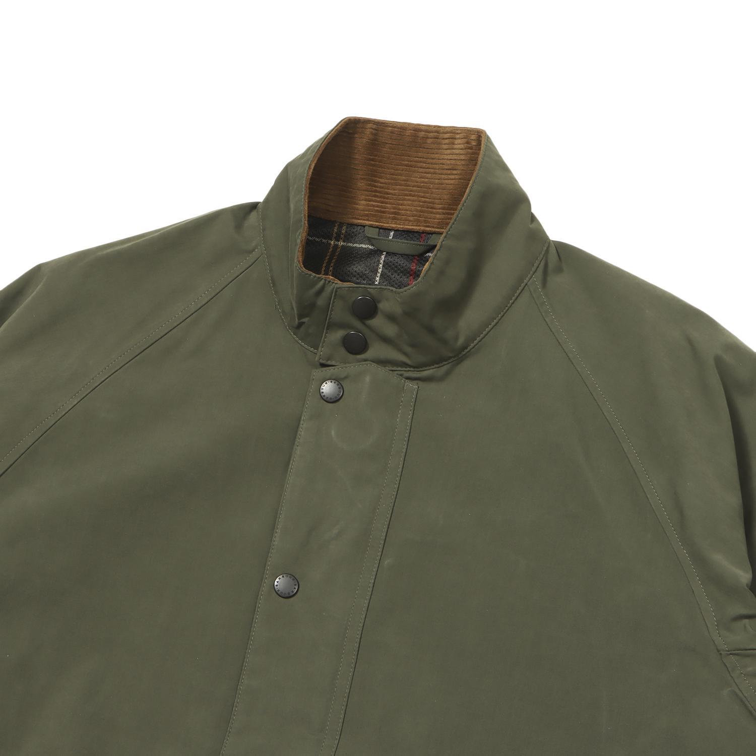  Barbour TRANSPORT BLOUSON PEACH SKIN画像2