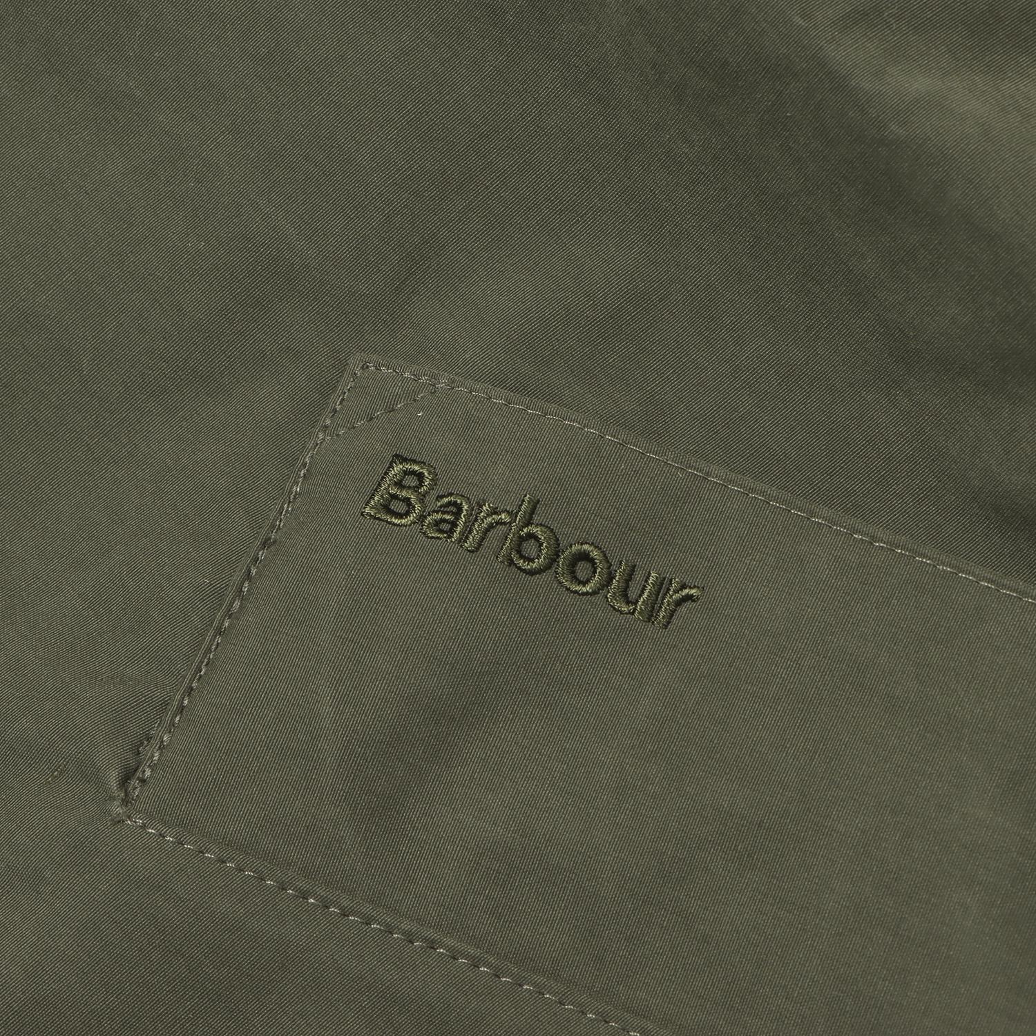  Barbour TRANSPORT BLOUSON PEACH SKIN画像5