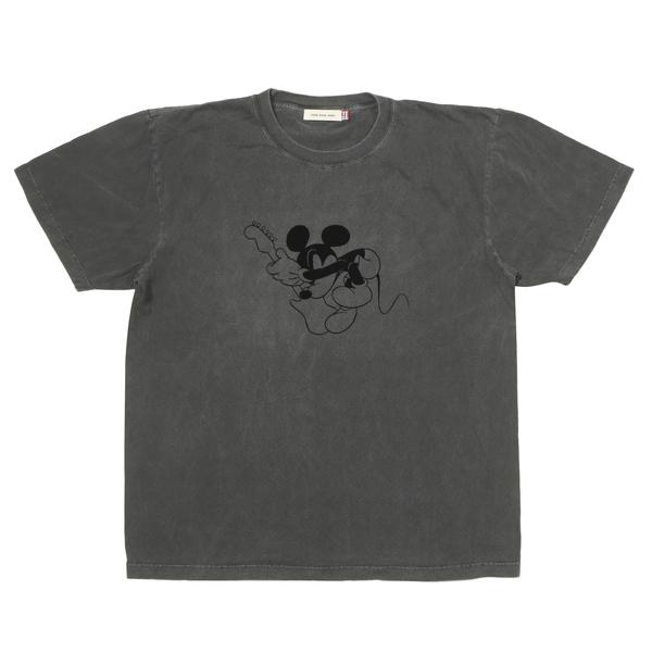 GOOD ROCK SPEED ミッキーマウス グラフィックデザイン グレー M