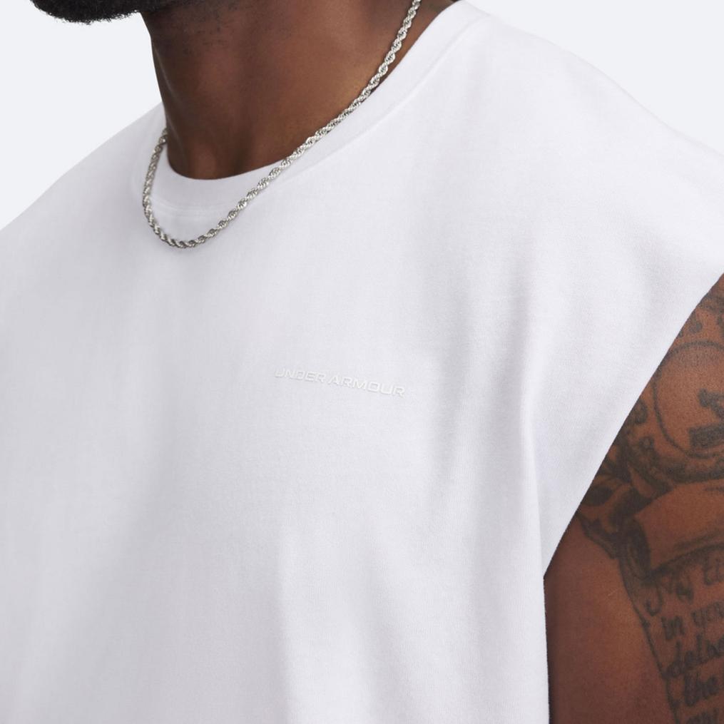  UNDER ARMOUR 【期間限定価格】 UA Heavyweight Icon Cotton Tank画像4