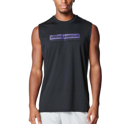 UNDER ARMOUR UA テックワードマークスリーブレスシャツ