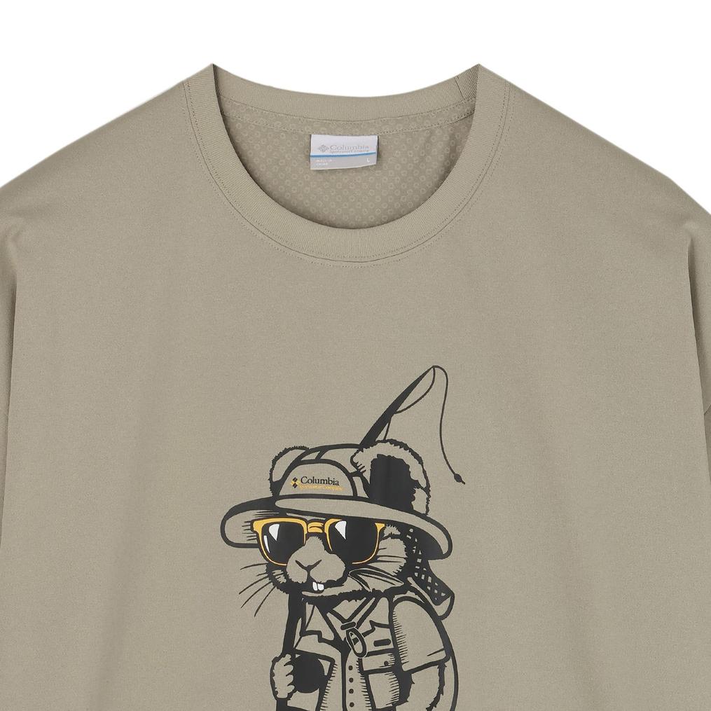  Columbia Columbia M's Lil IndianFalls G S/S Tee OSHMAN'S SMU画像2