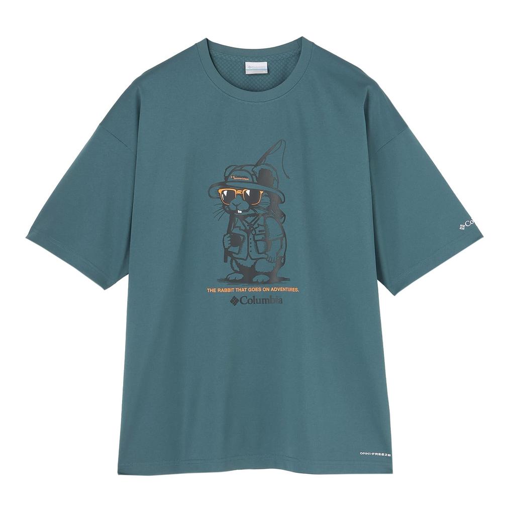  Columbia Columbia M's Lil IndianFalls G S/S Tee OSHMAN'S SMU画像1