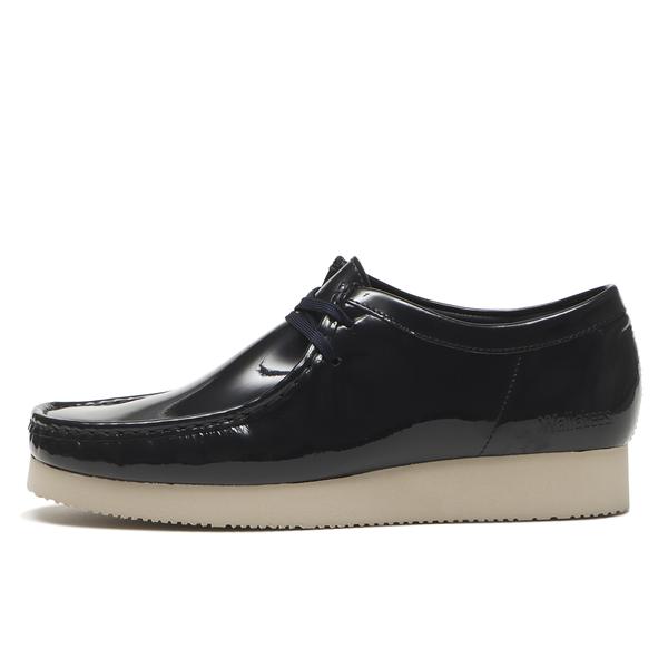 CLARKS ワラビー 2604 ブルー 24cm