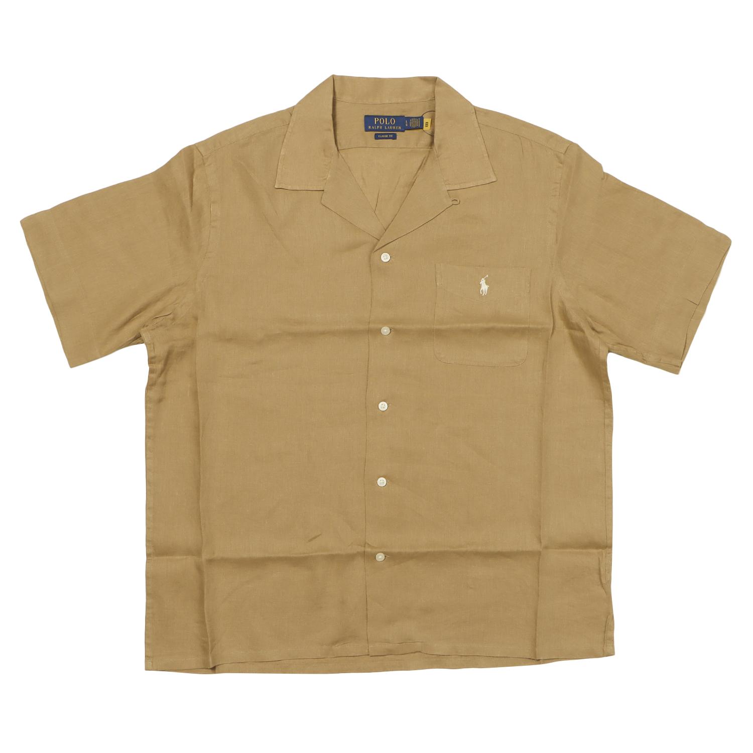  POLO RALPH LAUREN CLASSIC FIT LINEN CAMP SHIRT画像1