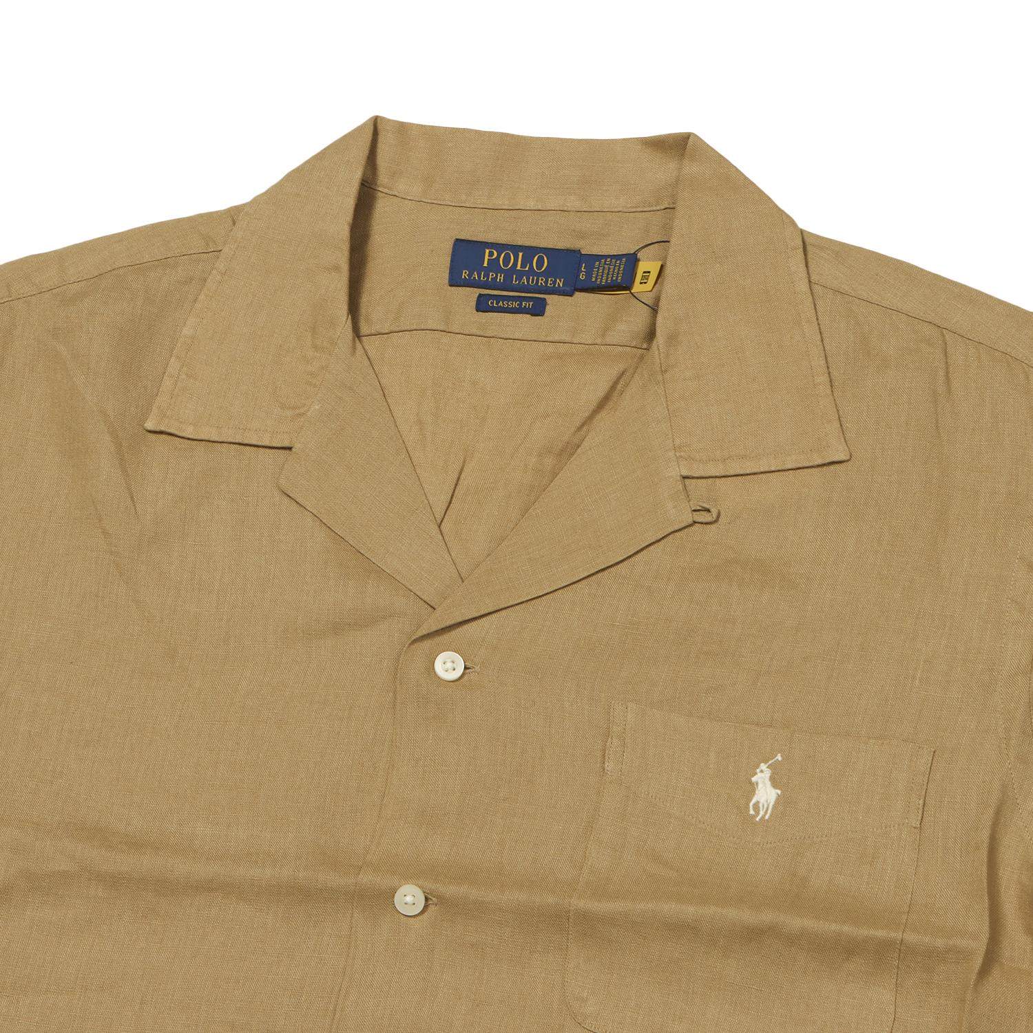  POLO RALPH LAUREN CLASSIC FIT LINEN CAMP SHIRT画像2