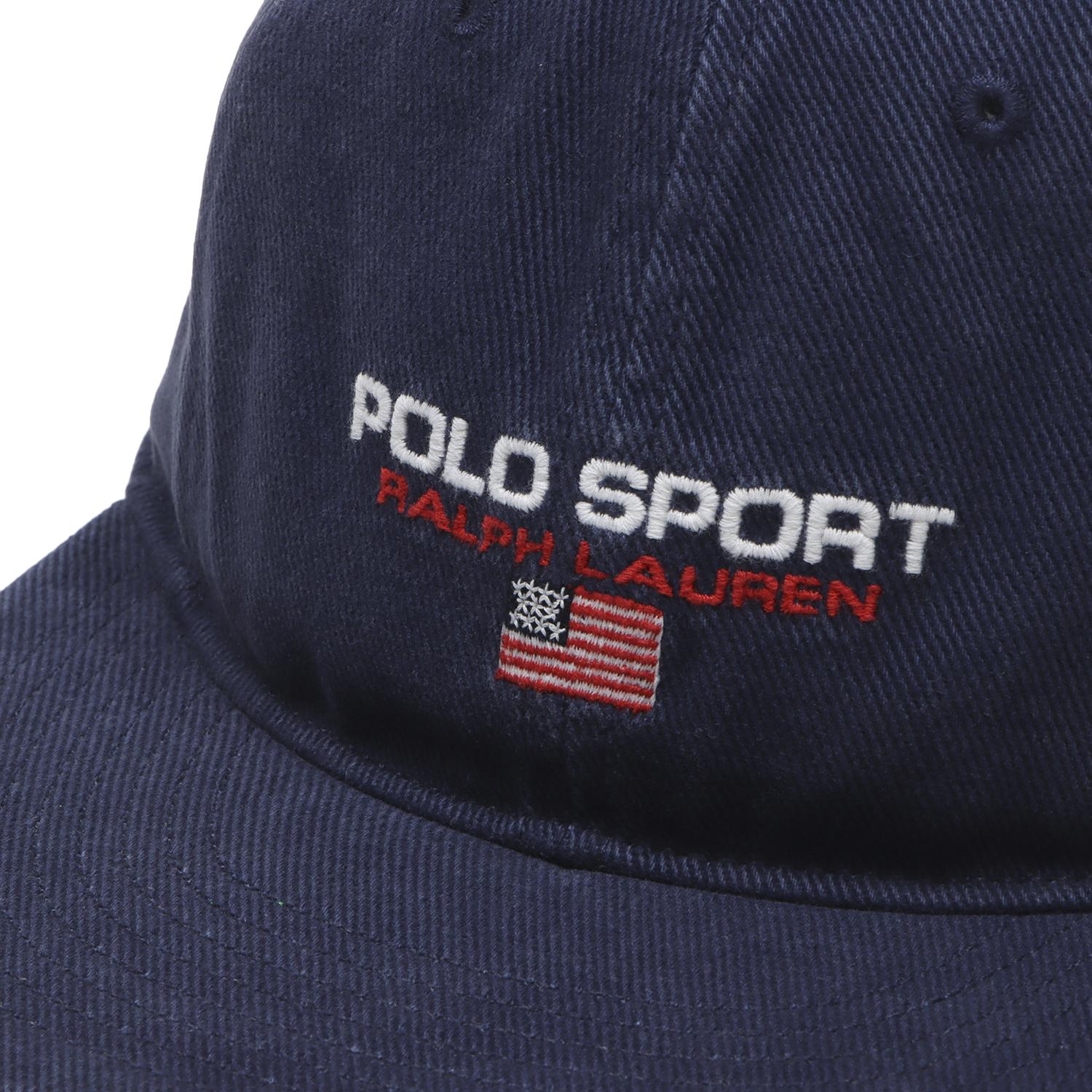  POLO RALPH LAUREN POLO SPORT LOGO BASEBALL CAP画像4