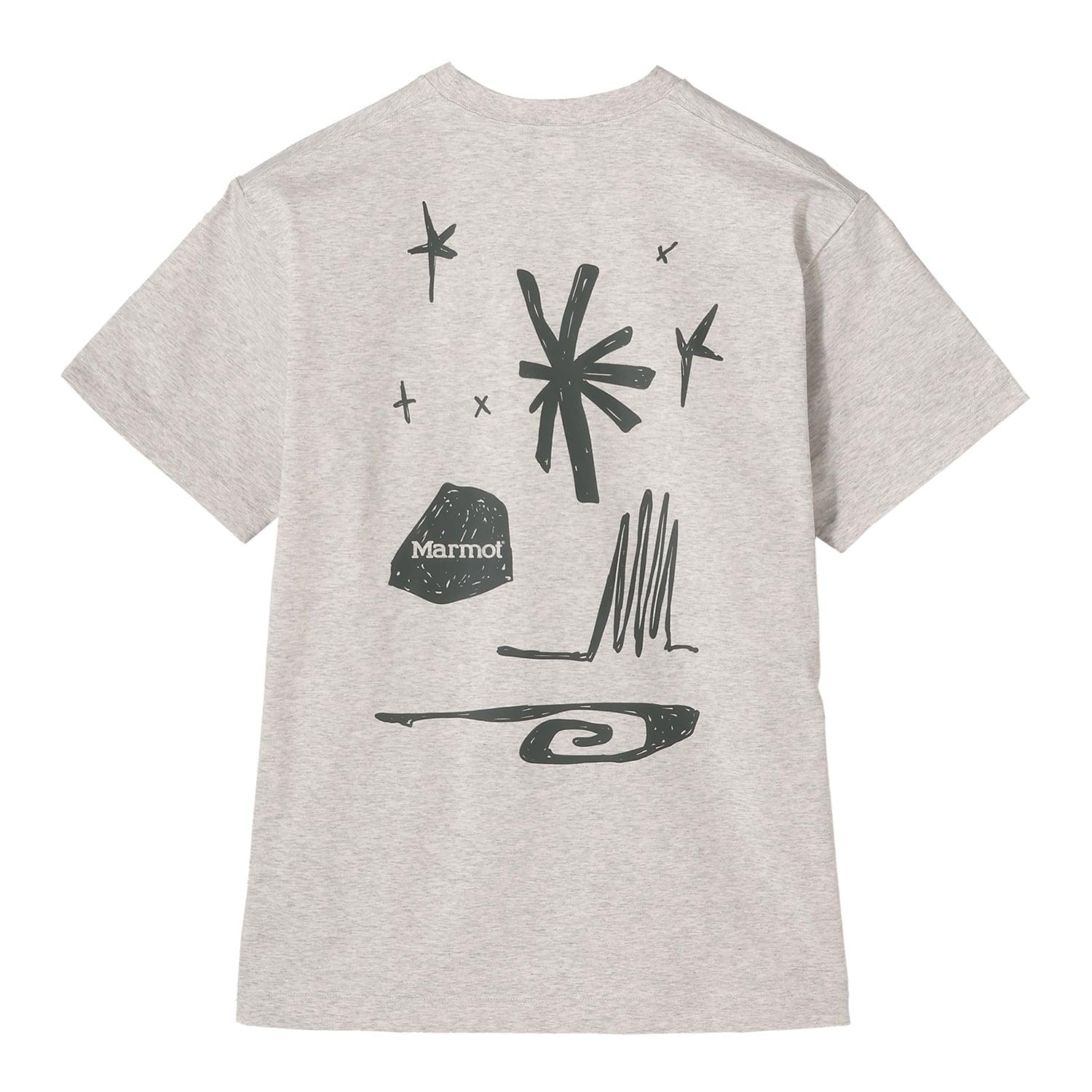 m28m出品 MARMOT MARMOT M's Blessings Of Nature T-Shirts｜OSHMAN'S ONLINE
