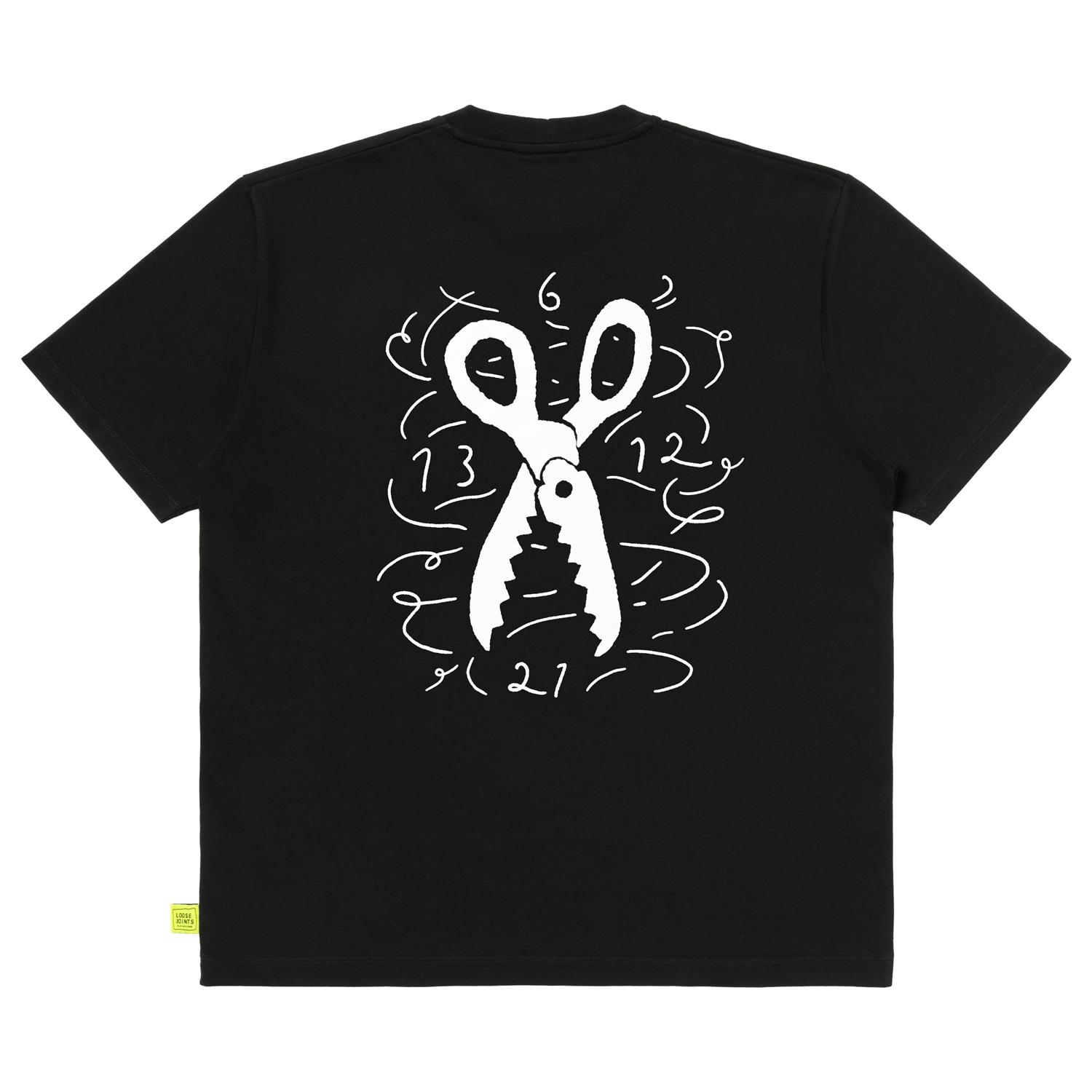  loosejoints SHUHEI ABE TIME TO CUT S/S TEE画像1