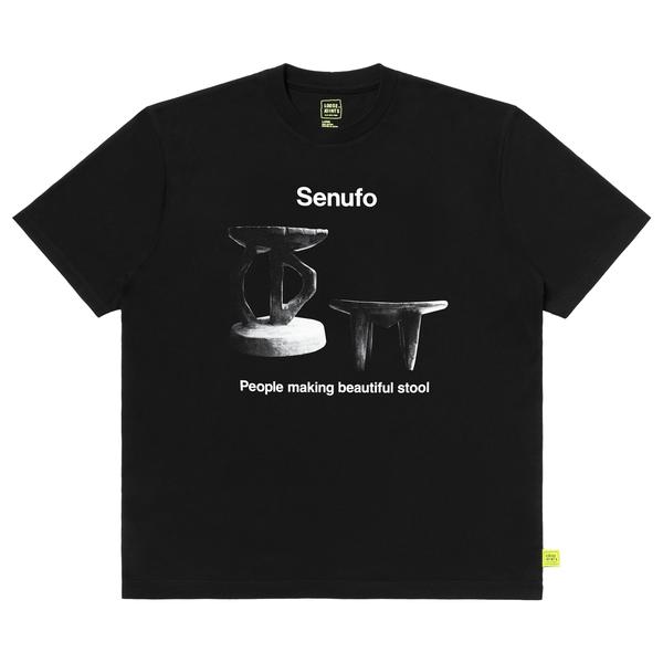 loosejoints 峯崎ノリテル ザ ミュージック オブ ザ セヌフォ S/S TEE ブラック M