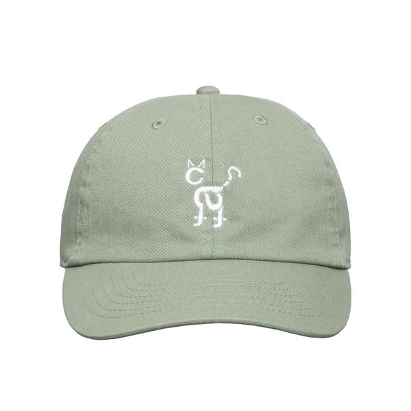 loosejoints ジェイソン・フォックス ミャウ ベースボールキャップ グリーン F