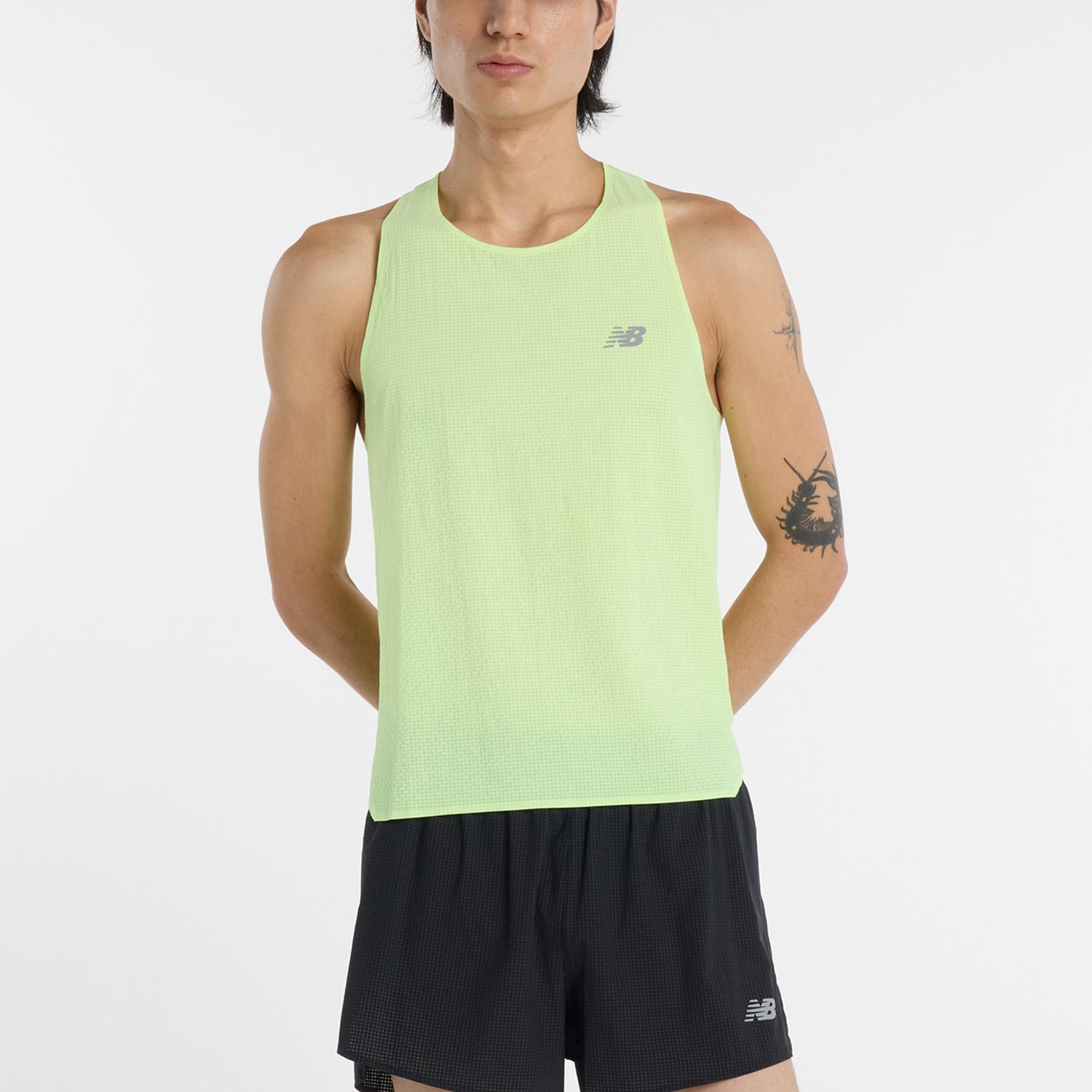 New Balance NEW BALANCE M Race Day Ultra Light Singlet｜OSHMAN'S