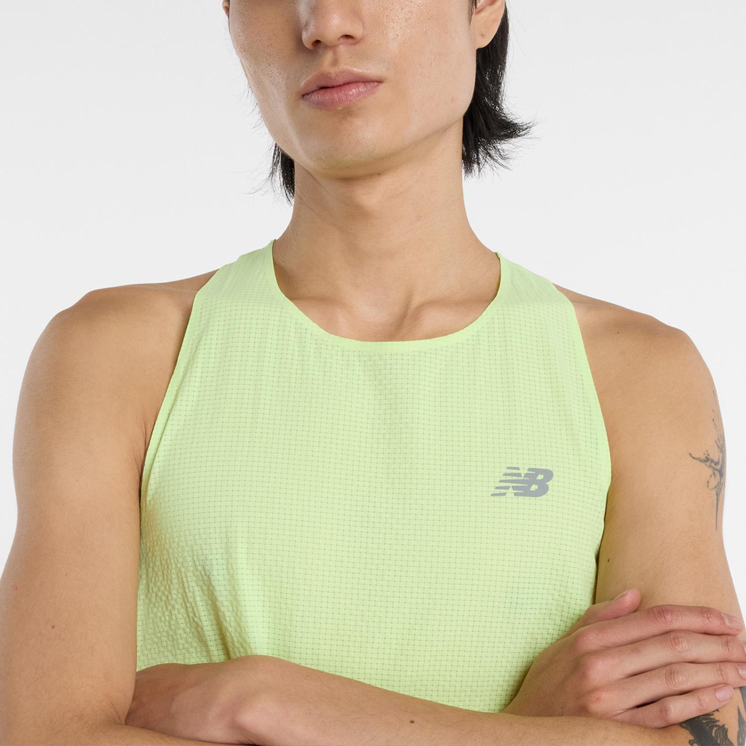 New Balance NEW BALANCE M Race Day Ultra Light Singlet｜OSHMAN'S