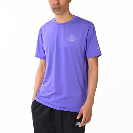 New Balance リフレクティブポリTシャツ