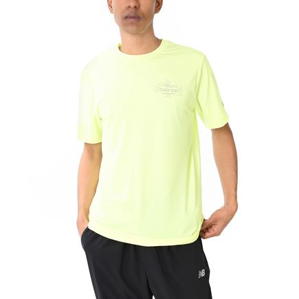New Balance リフレクティブポリTシャツ