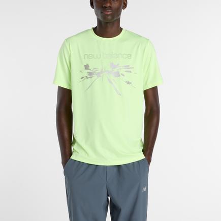 New Balance リフレクティブシティポリTシャツ