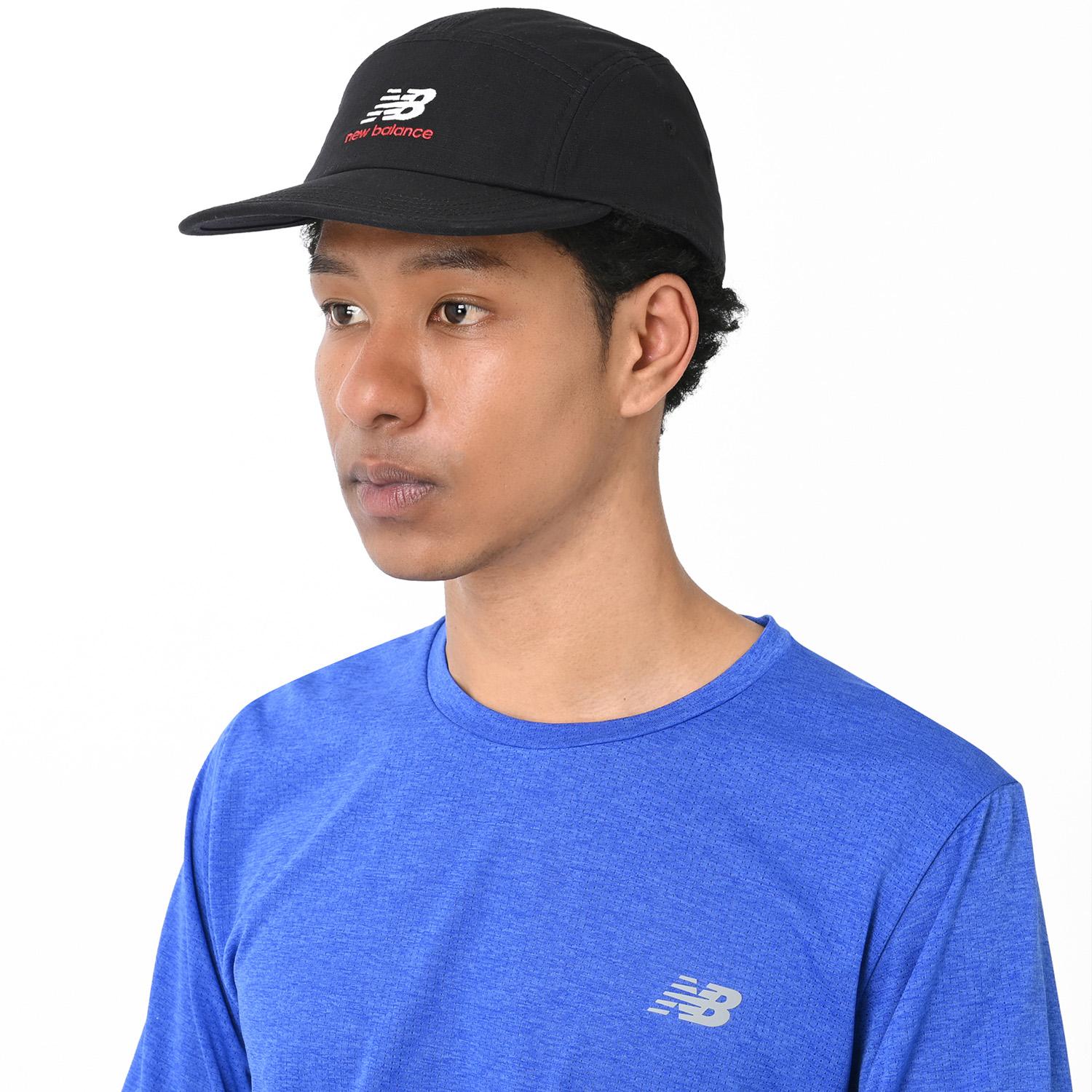 New Balance NEW BALANCE 5Panel Camper Stacked Cap｜OSHMAN'S ONLINE