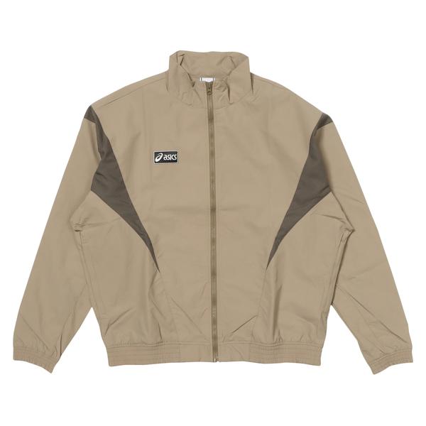 asics クラシック ウーブン トラックジャケット ベージュ M