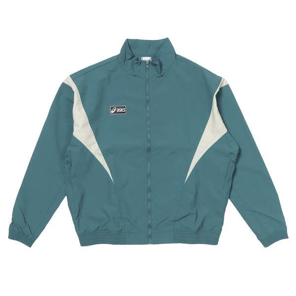 asics クラシック ウーブン トラックジャケット ブルー M
