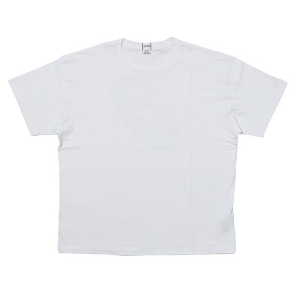 asics ゲームシャツ ショートスリーブ ホワイト M