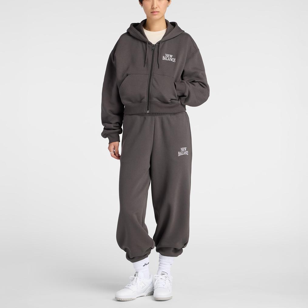  New Balance NEW BALANCE W Trackside Fleece Fullzip画像7