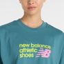  New Balance NEW BALANCE W Athletic Premium Chest Logo Cropped S/S T-Shirt画像4