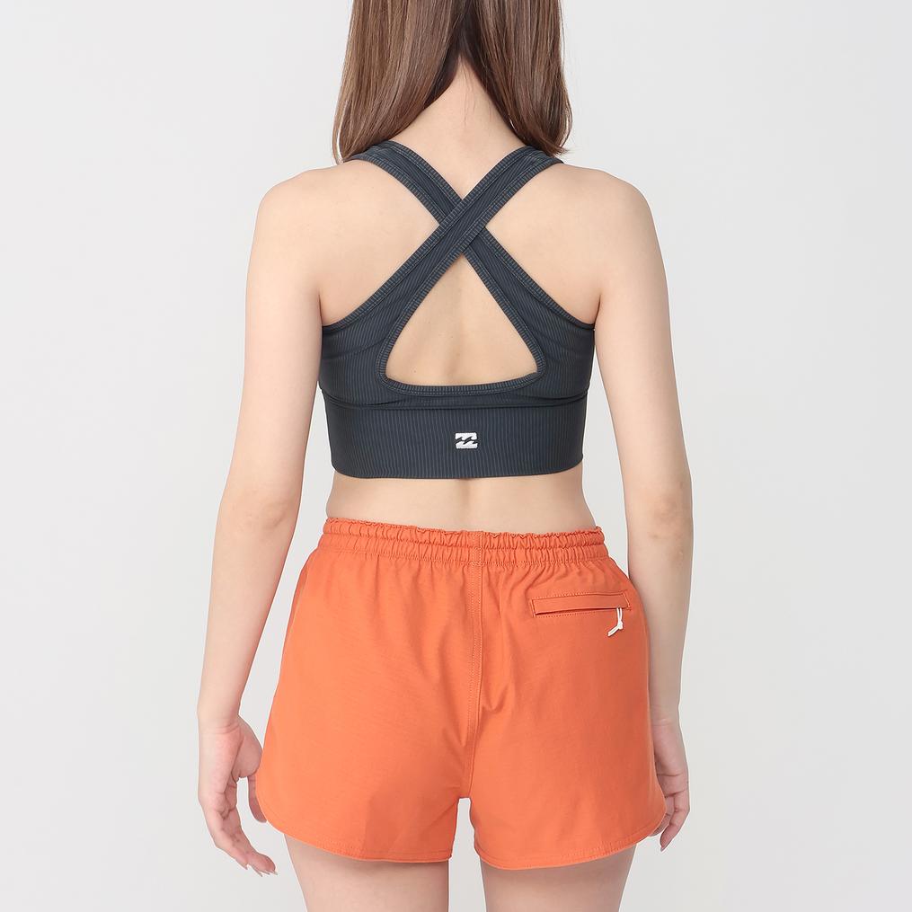モデル：161㎝ / 着用サイズ：M BILLABONG BILLABONG Active Nylon Bra Top OSHMAN'S SMU画像3
