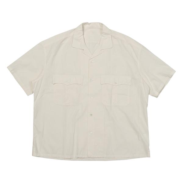 PORTER CLASSIC ケルアック トラベラーズ シャツ ホワイト M
