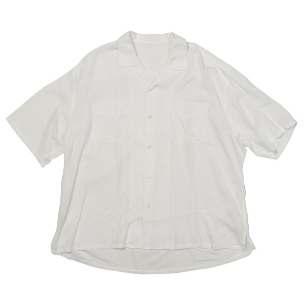PORTER CLASSIC ボタニカル シャツ ホワイト 1