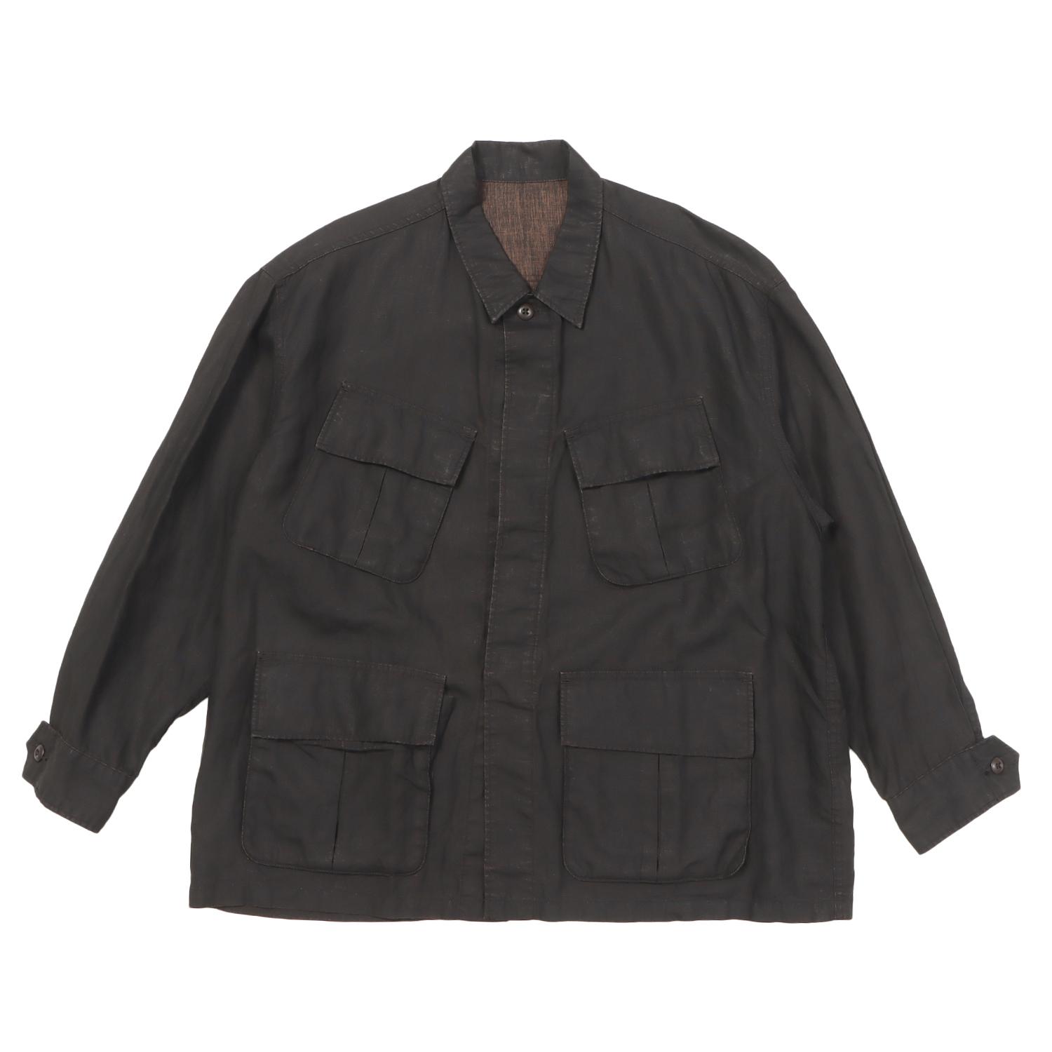  PORTER CLASSIC FARMER'S LINEN MILITALY JKT画像1