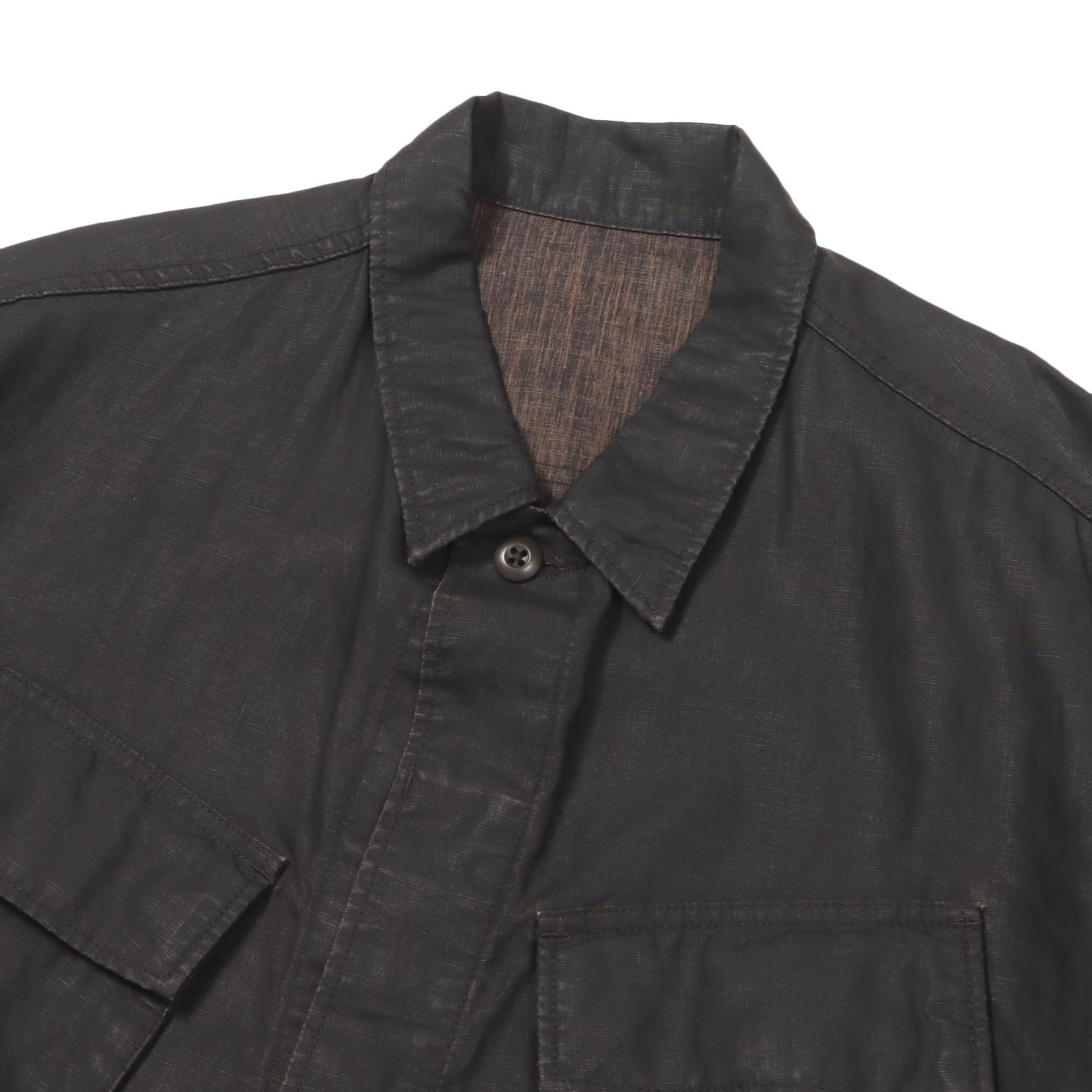  PORTER CLASSIC FARMER'S LINEN MILITALY JKT画像2