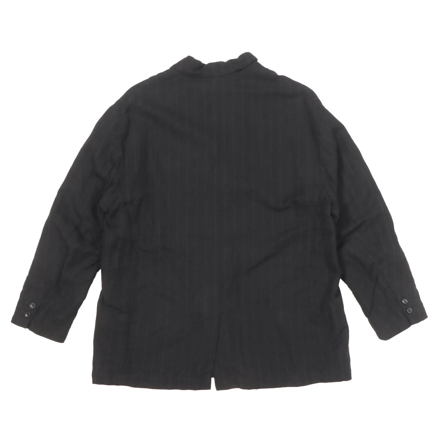  PORTER CLASSIC PIN STRIPE LINEN COTTON CLASSIC JACKET画像3