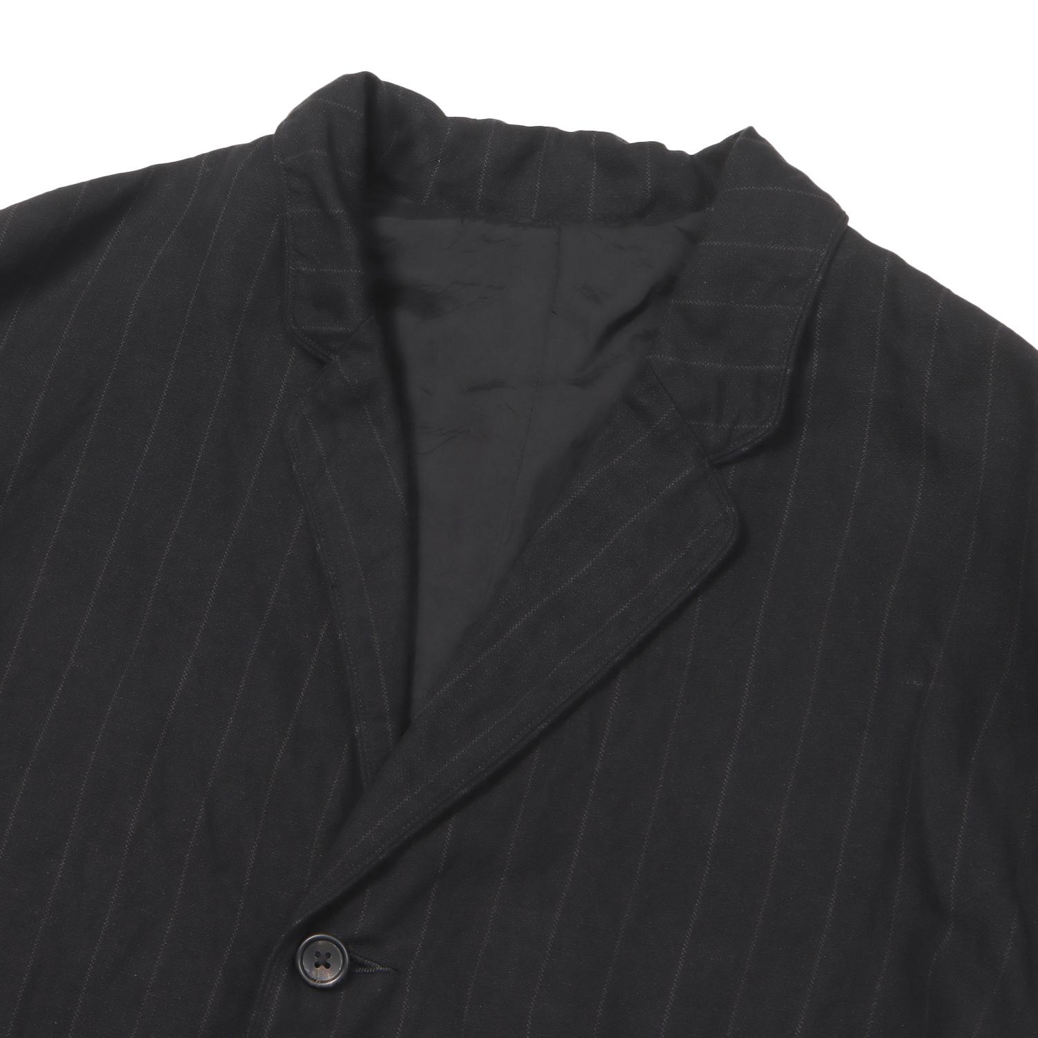  PORTER CLASSIC PIN STRIPE LINEN COTTON CLASSIC JACKET画像2