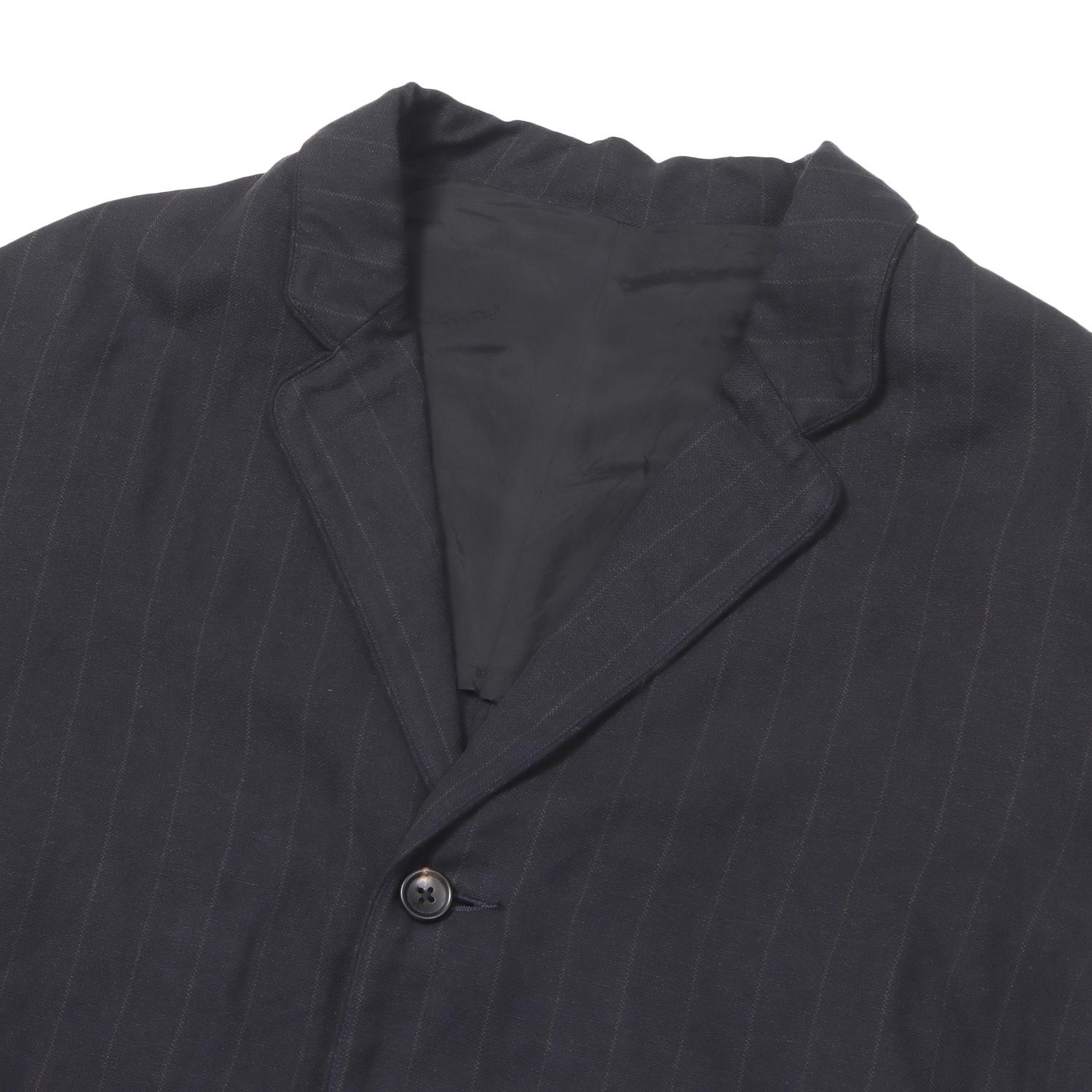  PORTER CLASSIC PIN STRIPE LINEN COTTON CLASSIC JACKET画像2