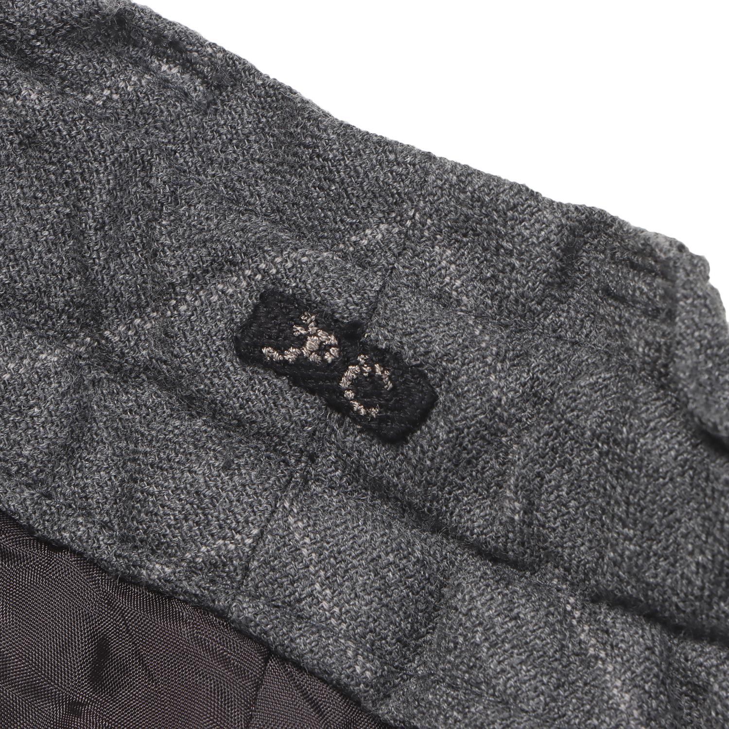  PORTER CLASSIC PIN STRIPE LINEN COTTON CLASSIC PANTS画像4