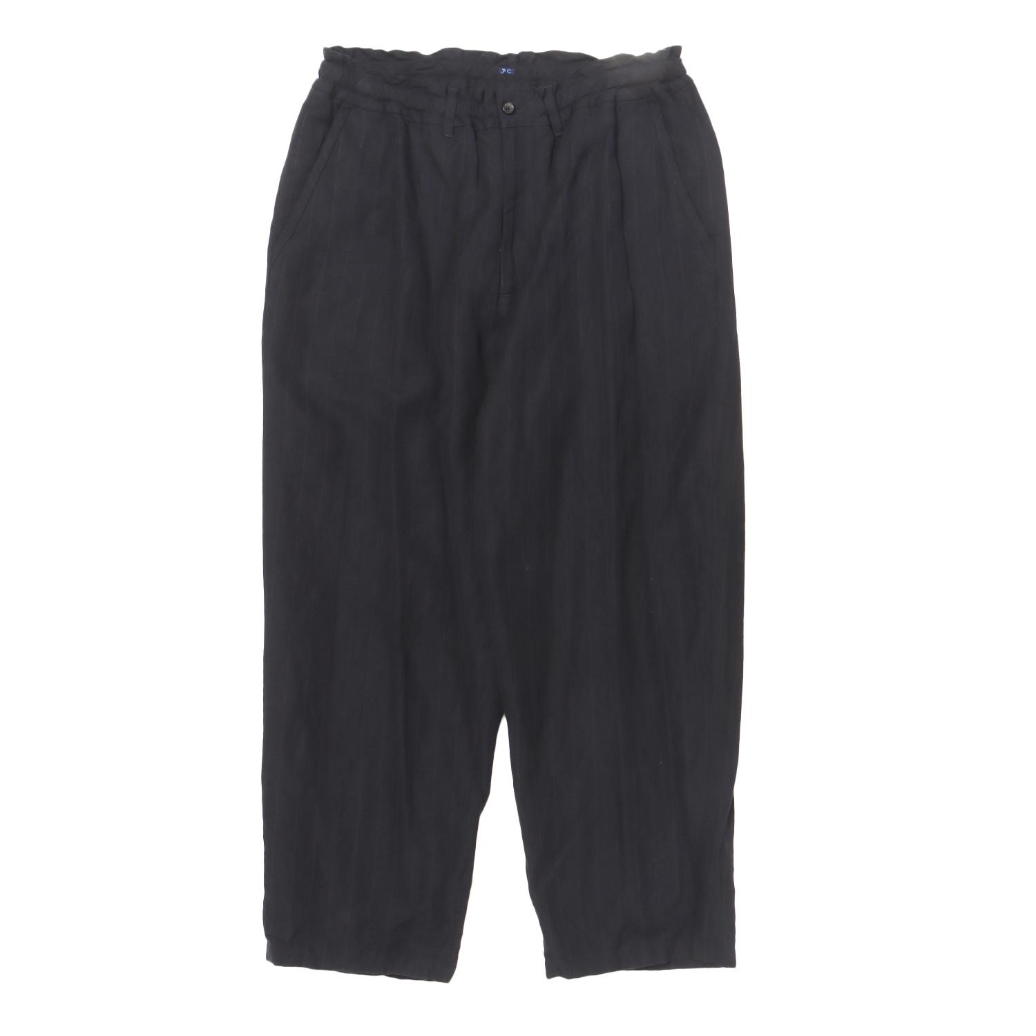  PORTER CLASSIC PIN STRIPE LINEN COTTON CLASSIC PANTS画像1