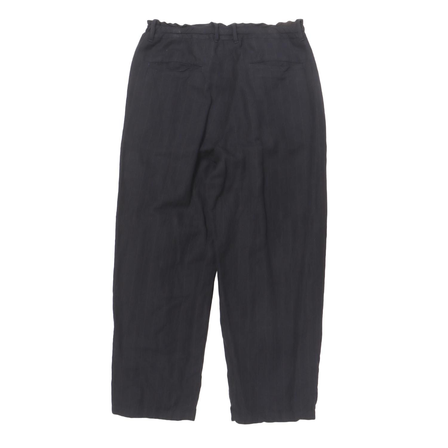  PORTER CLASSIC PIN STRIPE LINEN COTTON CLASSIC PANTS画像3