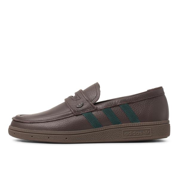 adidas ハンドボール スペツィアル ローファー ブラウン 22cm