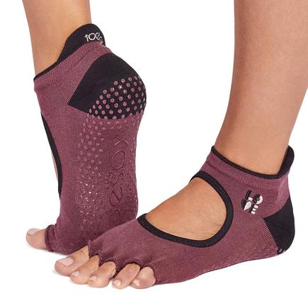 toesox グリップベラリナウルトラファインニット