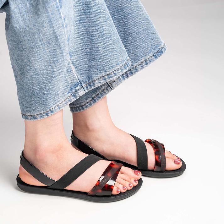 IPANEMA �o�C�u�����g �T���_�� BLACK/TURTLE