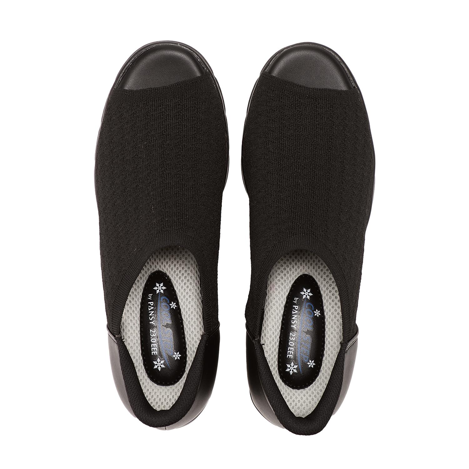 ご注文商品 レディース 【PANSY】 パンジー HANDSFREE KNET OPENTOE-SHOES ハンズ