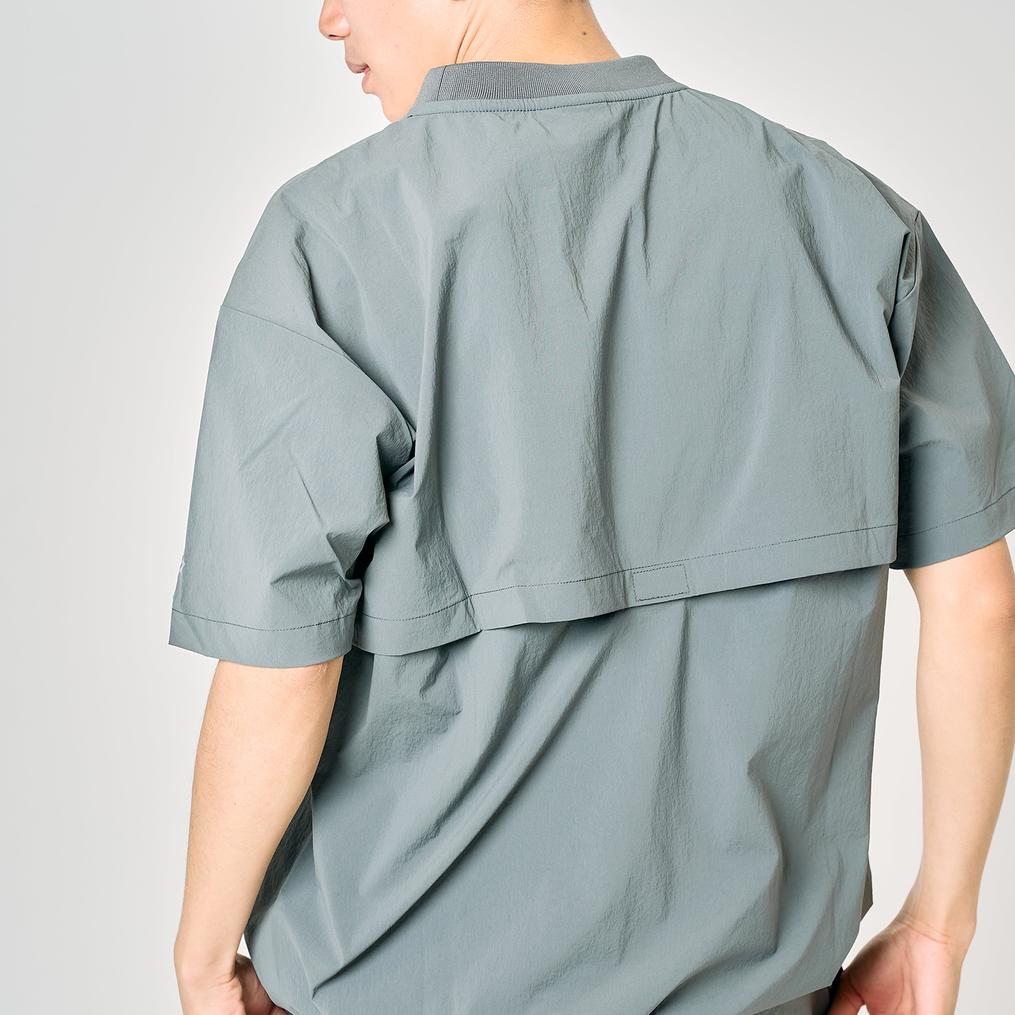 身長：180㎝　着用サイズ：Lサイズ DAIWA ｱﾊﾟﾚﾙ DAIWA Stretch Nylon S/S Crew Tee OSHMAN'S SMU画像9