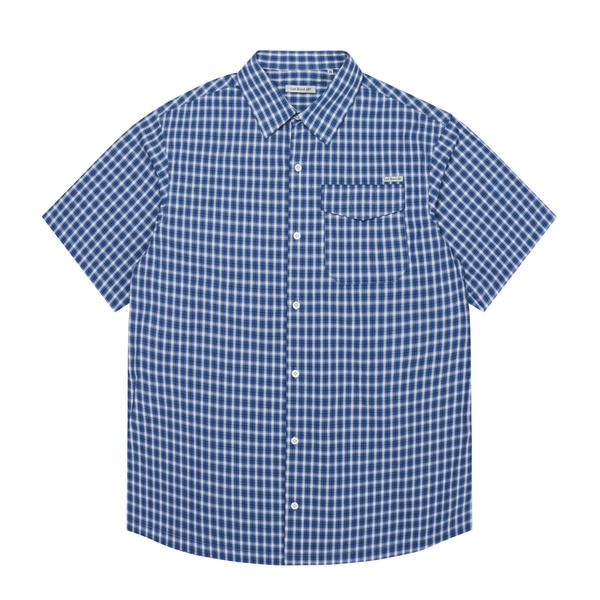 Last Resort AB ベース SS シャツ ブルー M