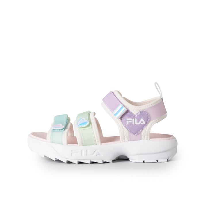 FILA �f�B�X���v�^�[�T���_���n�[�g *Purple/White