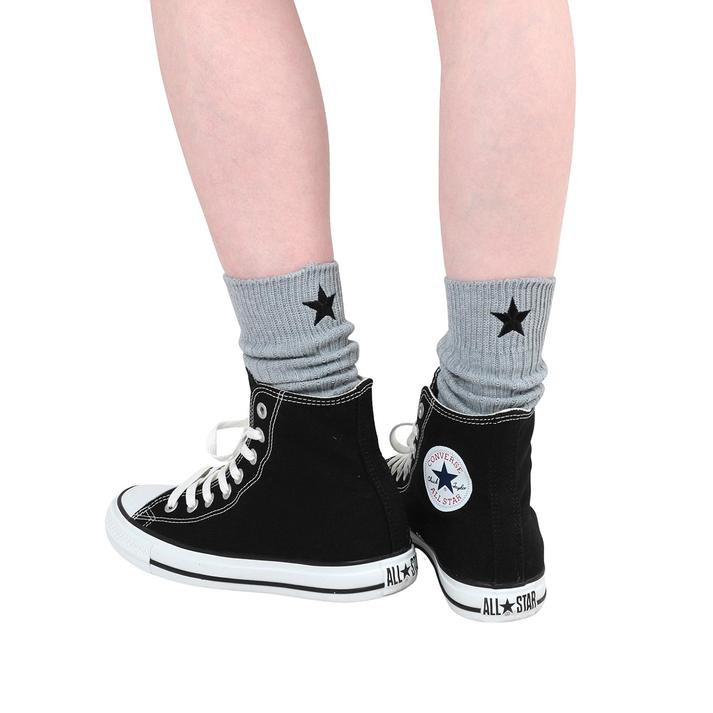 CONVERSE CV�X�^���_�[�h�\�b�N�X�n�C *HTHR GR/OF WHT